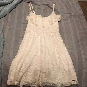 White Hollister Dress